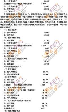 2010年注冊會計師考試《會計》輔導班預習講義(19)