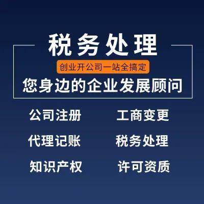 汕尾 公司注冊 營業執照 代理記賬 納稅申報一站式服務